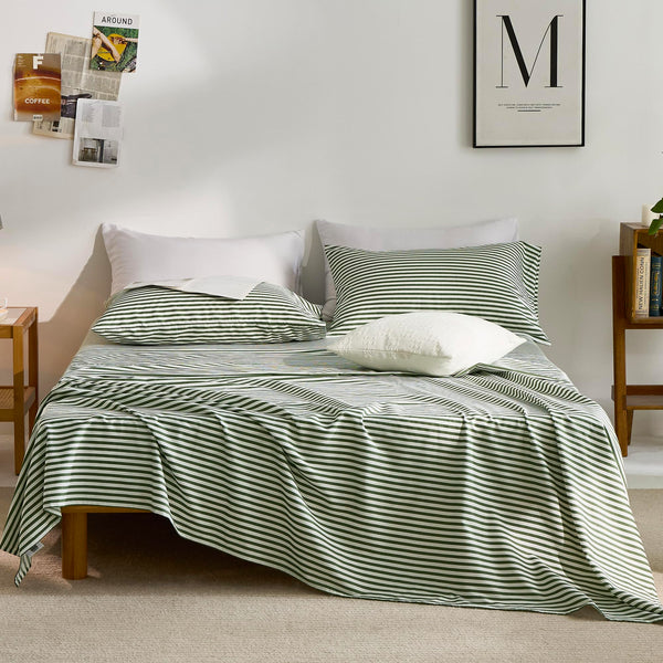 Striped Bedsheets