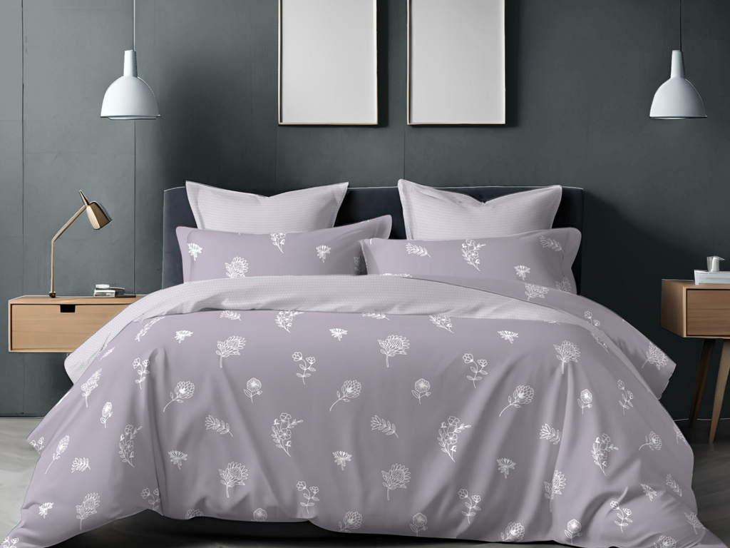 210 TC, Printed, 100% Cotton King Size Bedsheet