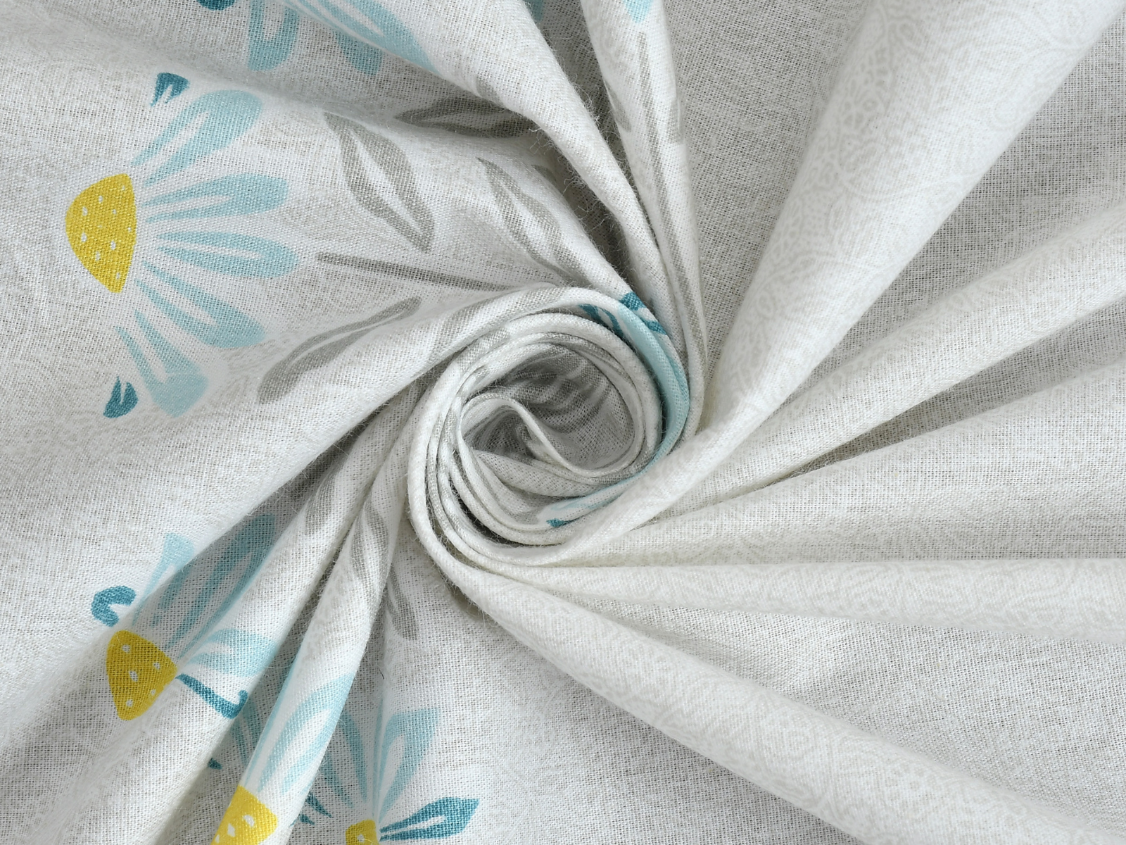 210 TC, Printed, 100% Cotton King Size Bedsheet
